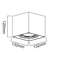 Oprawa natynkowaCardi I Bianco