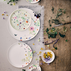 Talerz 21 cm Wiosenny Ogród