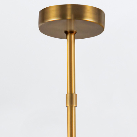 Żyrandol LED Alonso - Vintage mosiądz