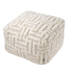 Stołek Eichholtz Amphion w kolorze kości słoniowej