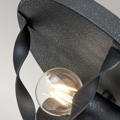 Plafon Bradbury - 2 źródła światła - Popielaty