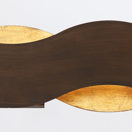 Kinkiet Vaughan - Brązowo-złoty