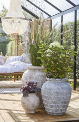 DONICA ANNA FLOWER - JASNY BRĄZ - 52 x 52 x 59.5 CM - LENE BJERRE - MY HONEY HOME