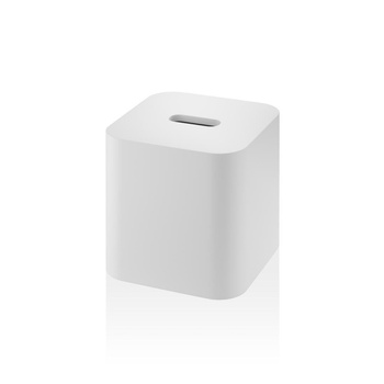 Pudełko na chusteczki kwadratowy Decor Walther Biały mat