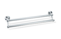 CLASSIC Wieszak na ręczniki Decor Walther 60 cm Podwójny Chrom