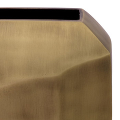 Wazon Linos S antique brass finish