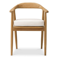 Krzesło do jadalni na zewnątrz Beale Eichholtz