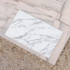 Dywan Kąpielowy Graccioza Calacatta 60x100 cm Multicolor Antybakteryjny