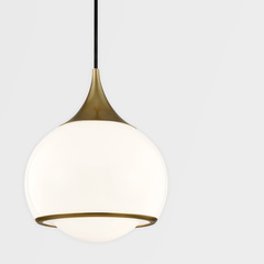 Lampa wisząca 1 LIGHT duża Mitzi