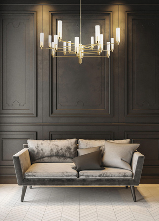 LAMPA WISZĄCA SETI - POLEROWANY MOSIĄDZ - KUTEK MOOD - MY HONEY HOME