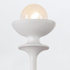 Kinkiet Cadence - 2 źródła światła - Antyczna biel