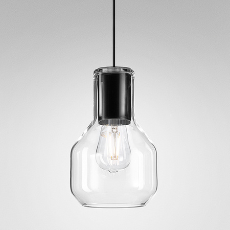MODERN GLASS Barrel TP E27 fi50 Phase-Control zwieszany biały struktura