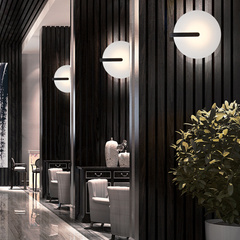 Mały plafon / kinkiet Nuvola - Matowa czerń