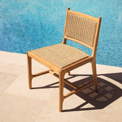 Krzesło Pivetti drewno teakowe