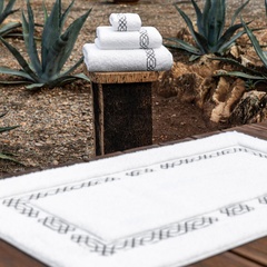 Dywan Kąpielowy Graccioza Milano 60x100 cm White