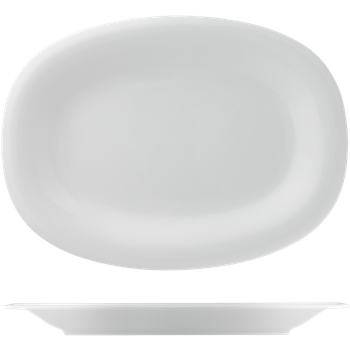 Plater Ovalny FLUEN/WEISS FÜRSTENBERG