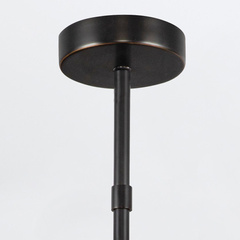 Żyrandol LED Alonso - Miejski brąz