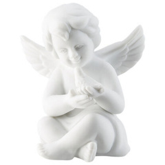 Anioł duży z gołębiem