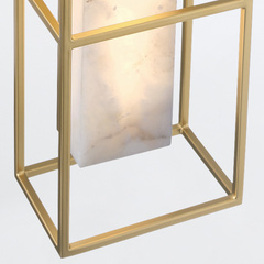 Średni kinkiet Blakley - 1 źródło światła - Szczotkowane złoto