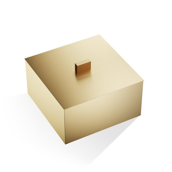 Pudełko z pokrywką Decor Walther matowe złoto 24-karatowe