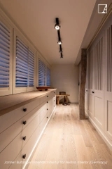 Lampa kierunkowa Authentage Centonze o szerokości 150 cm