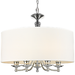 Lampa wisząca ABU DHABI P05406CH-WH