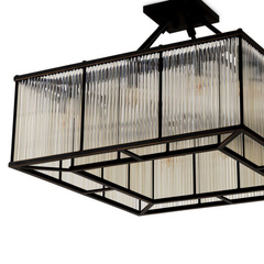 Żyrandol Bernardi Square bronze highlight finish94051950 Eichholtz