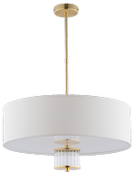 LAMPA WISZĄCA EMPOLI - POLEROWANY MOSIĄDZ - KUTEK MOOD - MY HONEY HOME