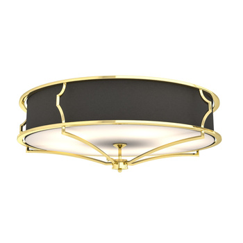 Plafon Stesso Gold / Nero L Orlicki Design