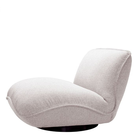 Krzesło ogrodowe Eichholtz Relax Mauritius jasnoszary