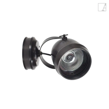 Lampa ścienna Authentage Macro na zamontowanej podstawie – zewnętrzna