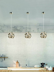 Lampa wisząca Carera Gold S Orlicki Design