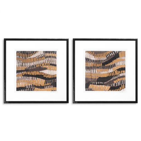 Plakat Eichholtz Metallic Undulation – June Erica Vess, zestaw 2