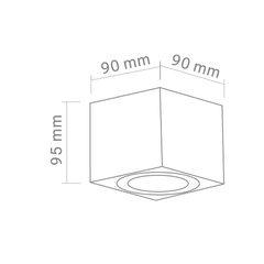 Oprawa natynkowaLago Bianco IP44
