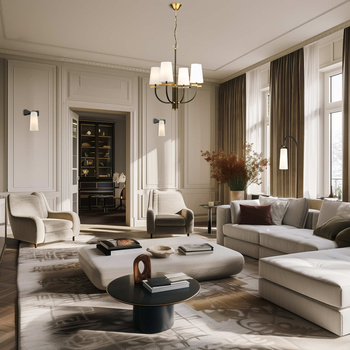 Lampa stojąca BOW F01145BK