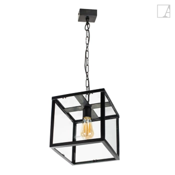 Lampa wisząca Authentage Vitrine latarnia - 1 źródło światła