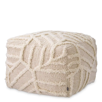 Stołek Eichholtz San Juan kość słoniowa