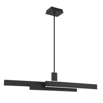 Lampa wyspowa Cameno - Matowa czerń