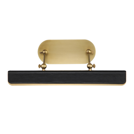 Średnia obrazówka LED Valise Picture - Vintage mosiądz, skóra smokingowa