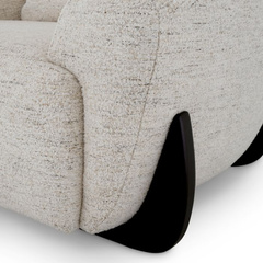 Fotel Siderno seashell off-white Eichholtz