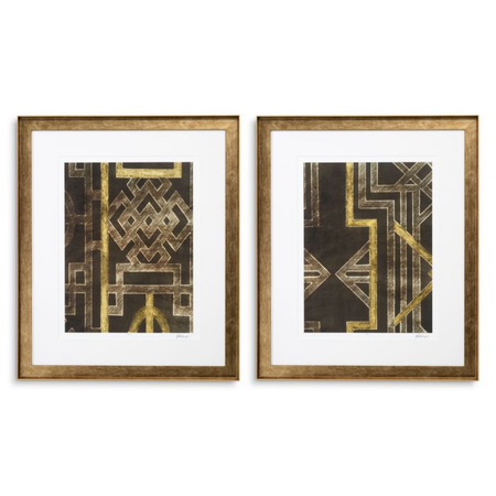 Plakat Eichholtz Trellis Pattern – Ethan Harper I, zestaw 2