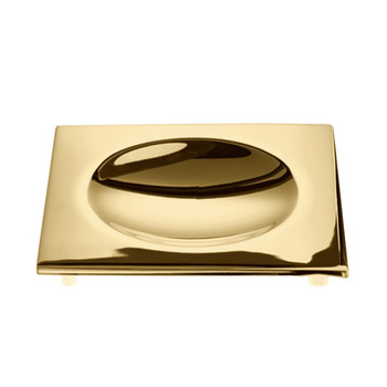 Taca Decor Walther złoto 24-karatowe kwadratowy