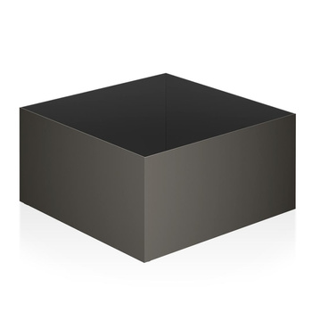 Pudełko Decor Walther Ciemny Metal mat