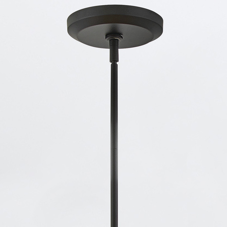 Żyrandol Luca - 10 źródeł światła - Czarny, karmelowy beż