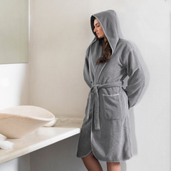 SZLAFROK BEŻOWY M BEE WAFFLE - GRACCIOZA - MY HONEY HOME