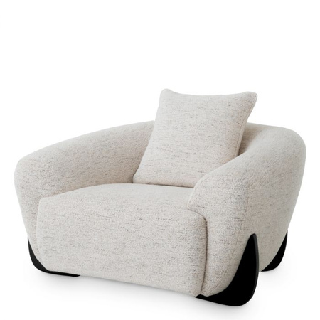 Fotel Siderno seashell off-white Eichholtz