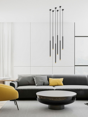 Lampa wisząca Q I Bianco / Rose Gold 60