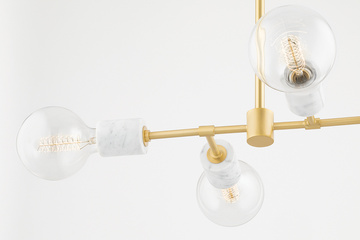 Lampa wisząca 4 LIGHT Mitzi