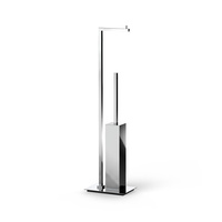 CORNER Zestaw do czyszczenia toalety Decor Walther Chrom