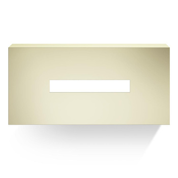 Pudełko na chusteczki Decor Walther matowe złoto 24-karatowe